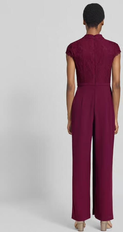 Adrianna Papell regular fit jumpsuit met sierstrik - Foto 3