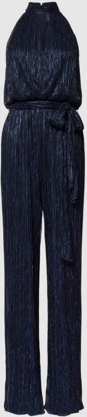 Adrianna Papell Jumpsuit met effectgaren