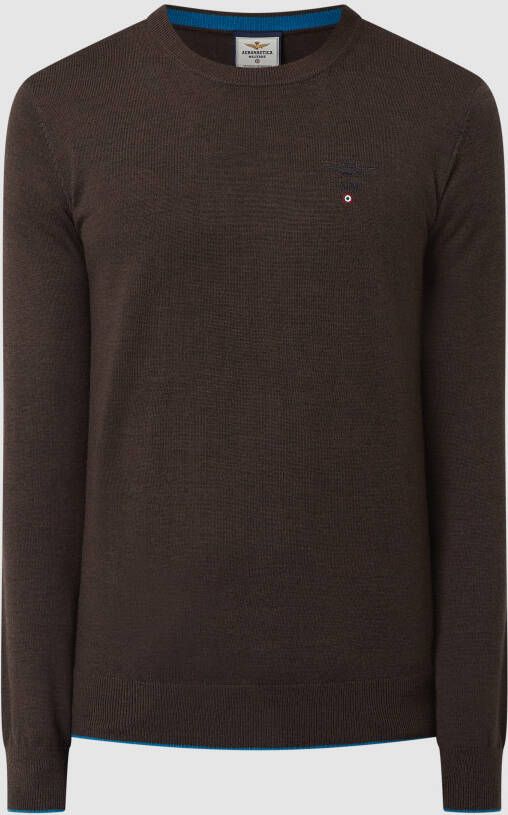 Aeronautica militare Pullover van wol