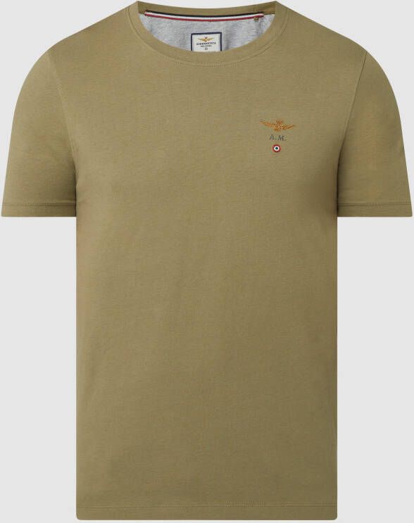 Aeronautica militare T-shirt met geborduurd logo
