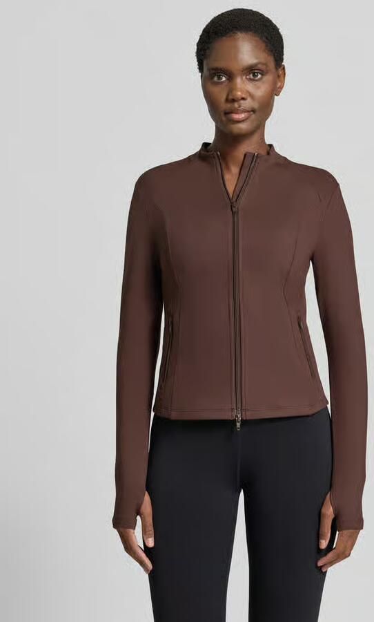AIM'N Dames Truien & Vesten Sense Zip Jacket Bruin - Foto 7