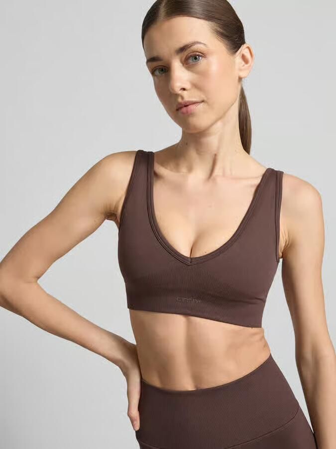 Aim'n regular fit bustier met logodetail - Foto 2