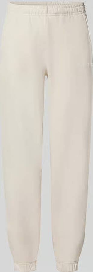Aim'n Regular fit sweatpants van katoenmix met labeldetail