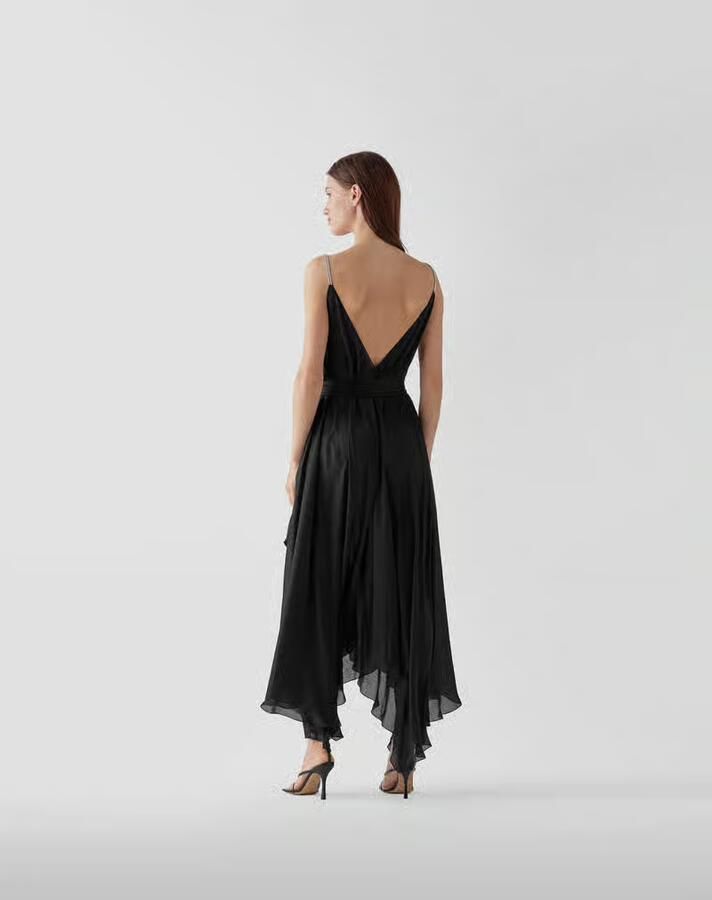 Alexandre Vauthier Zijden jurk in maxilengte - Foto 3
