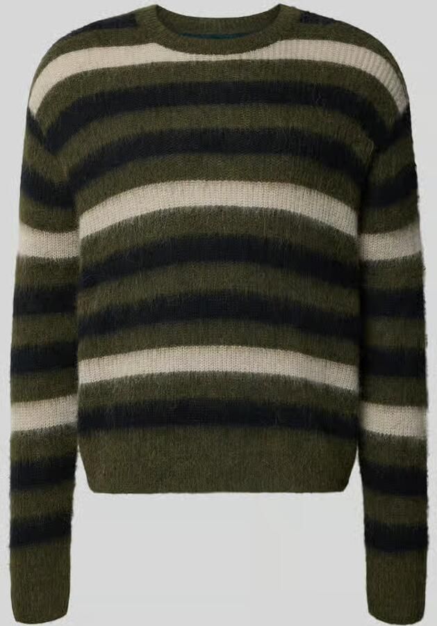 AllSaints Gebreide pullover met ronde hals model 'sammie'