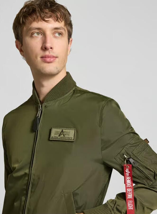 Alpha Industries Bomberjack Men Bomber & Flight Jackets MA-1 TT Hood - Foto 2