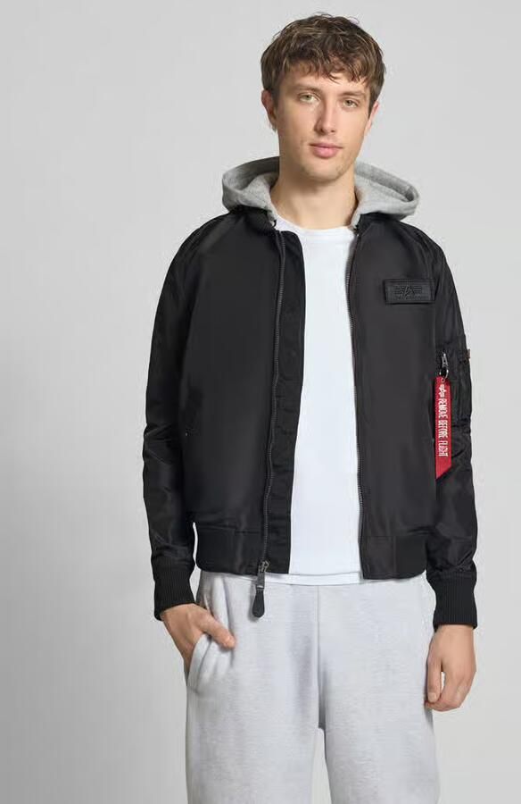 Alpha Industries Bomberjack Men Bomber & Flight Jackets MA-1 TT Hood - Foto 4