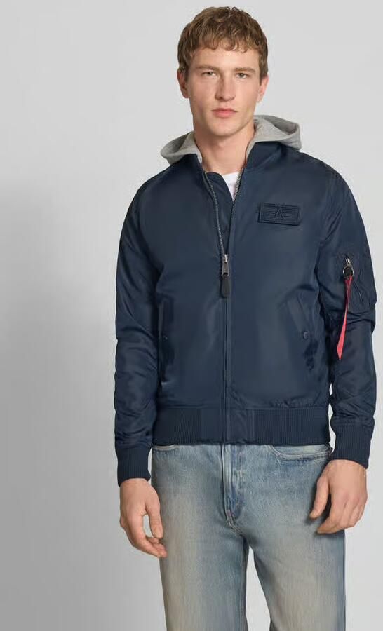 Alpha Industries Bomberjack Men Bomber & Flight Jackets MA-1 TT Hood - Foto 4