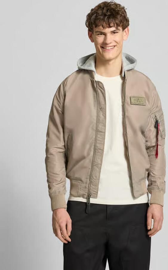 Alpha Industries Bomberjack Men Bomber & Flight Jackets MA-1 TT Hood - Foto 4