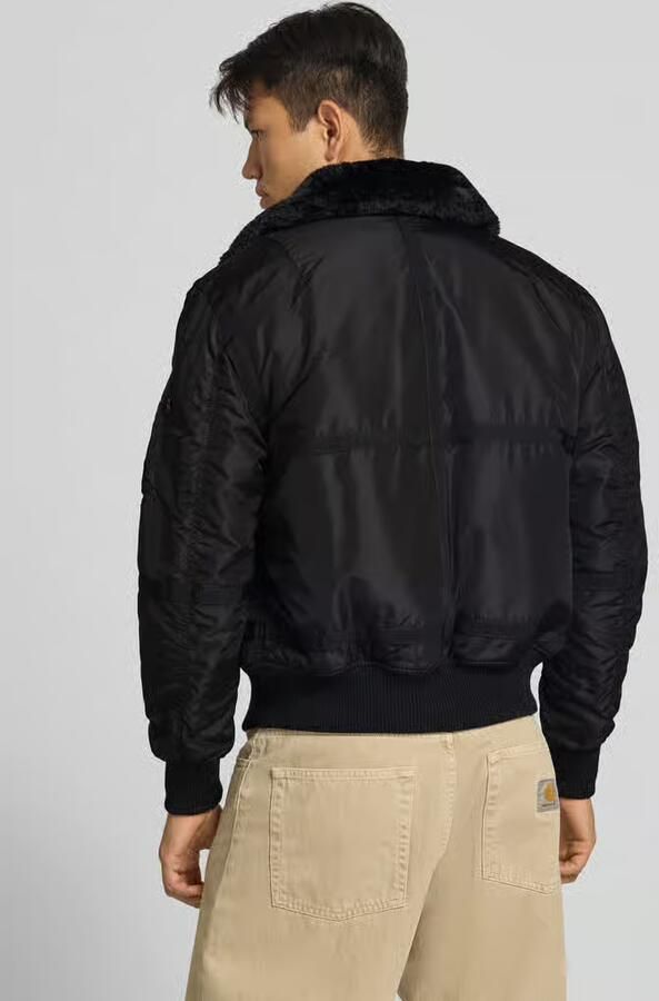 Alpha industries Bomberjack met opstaande kraag en ritssluiting - Foto 2