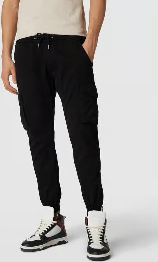 Alpha industries Cargobroek met label-details model 'Twill' - Foto 8