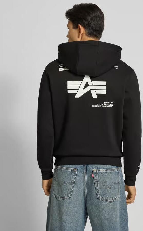 Alpha Industries Hoodie Label Hoodie BP - Foto 3