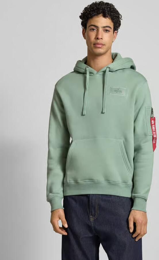 Alpha industries Hoodie met kangoeroezak - Foto 3