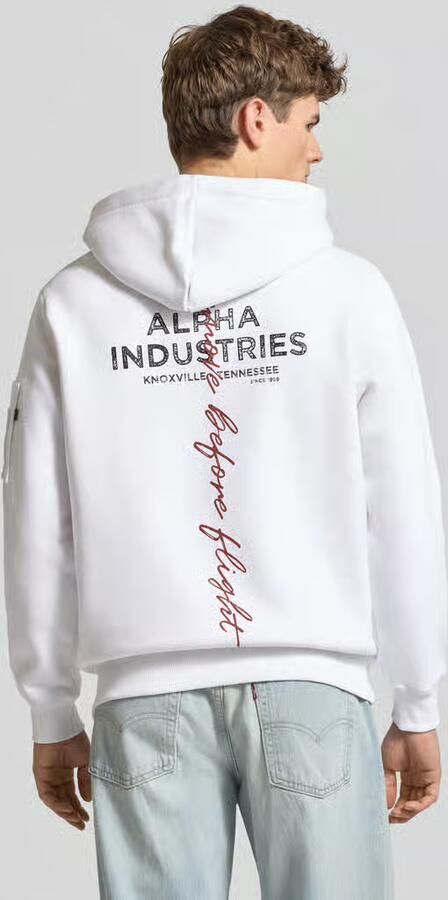 Alpha Industries Hoodie Signature Backprint Hoodie - Foto 8