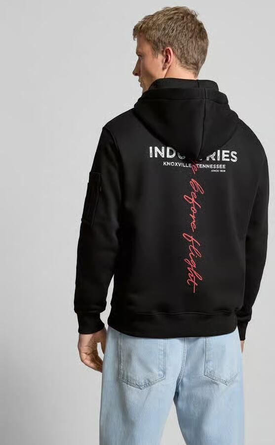 Alpha Industries Hoodie Men Hoodies Signature BP Hoodie - Foto 4