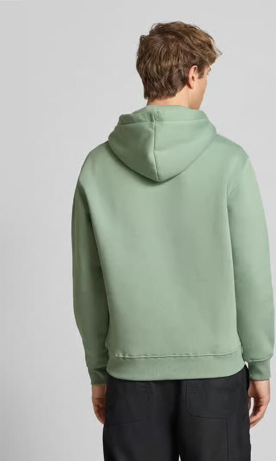 Alpha industries Hoodie met labelprint en kangoeroezak