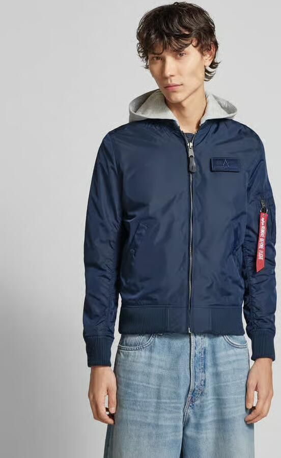 Alpha Industries Bomberjack Men Bomber & Flight Jackets MA-1 TT Hood - Foto 2