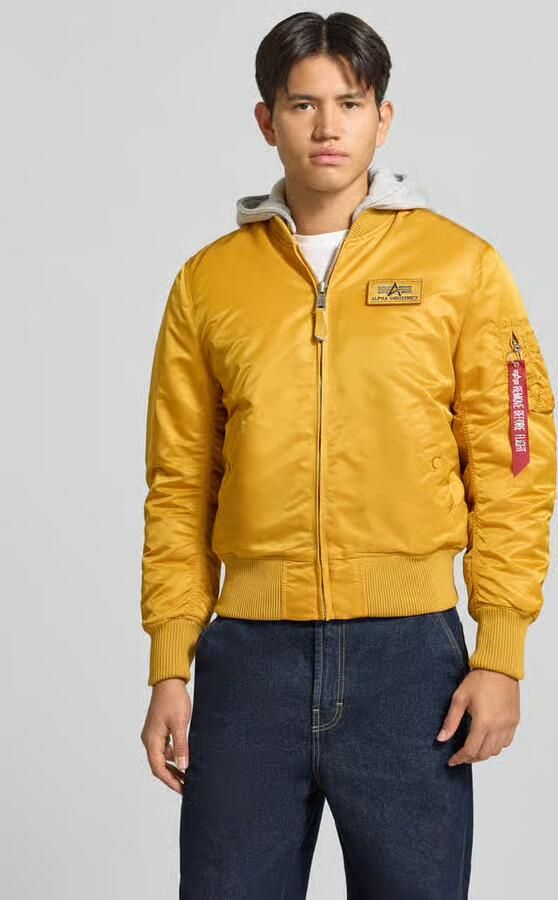 Alpha industries Regular fit bomberjack met capuchon - Foto 3