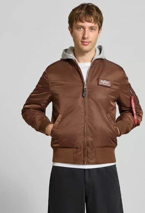 Alpha industries Regular fit bomberjack met capuchon - Foto 2