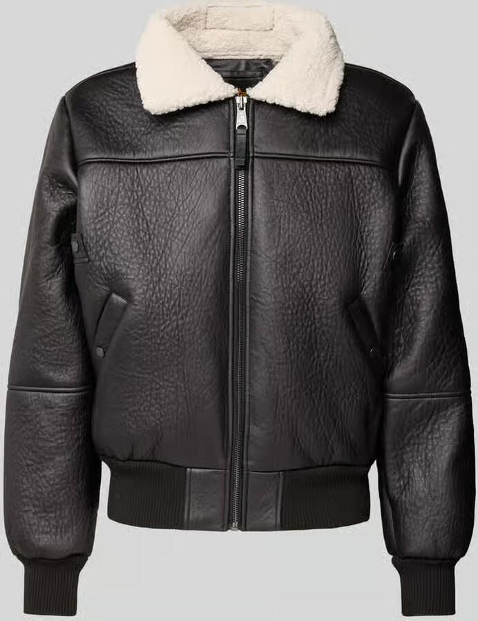 Alpha industries Regular fit bomberjack met kentkraag