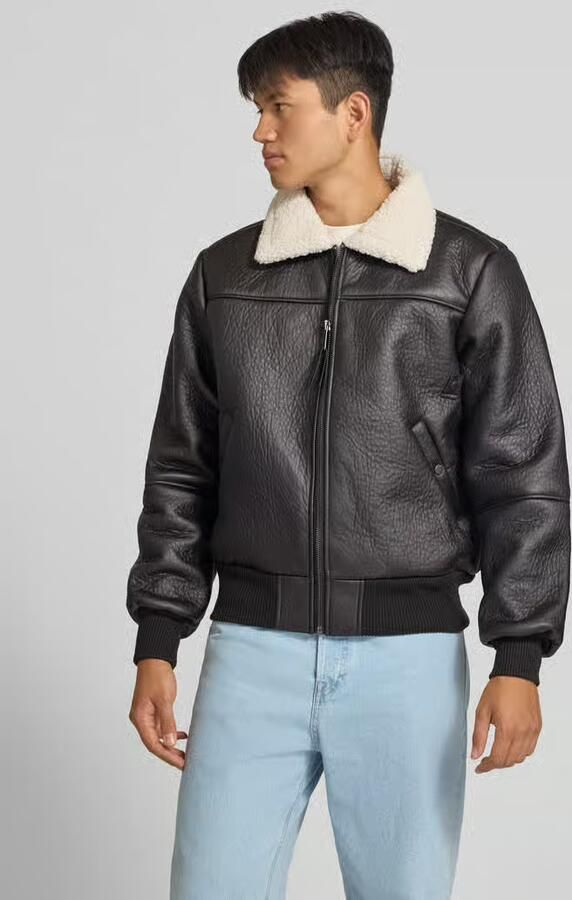 Alpha industries Regular fit bomberjack met kentkraag - Foto 2