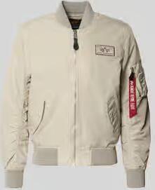 Alpha industries Regular fit bomberjack met Logopatch
