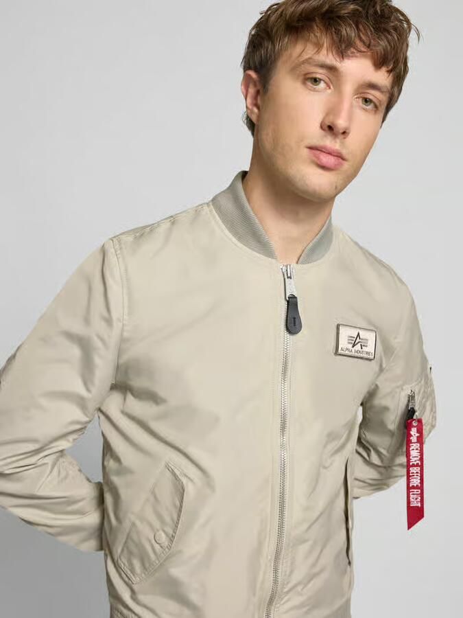Alpha industries Regular fit bomberjack met Logopatch