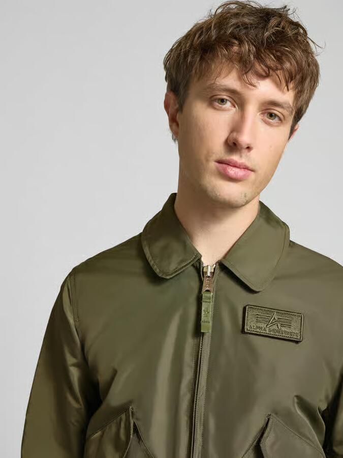 Alpha industries Regular fit bomberjack met Logopatch