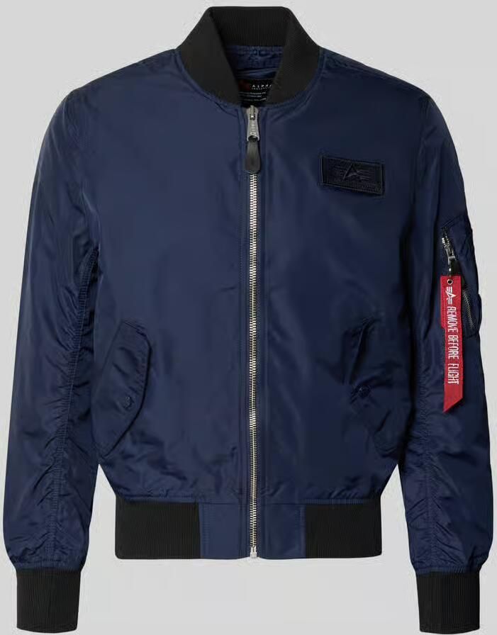 Alpha industries Regular fit bomberjack met Logopatch - Foto 2