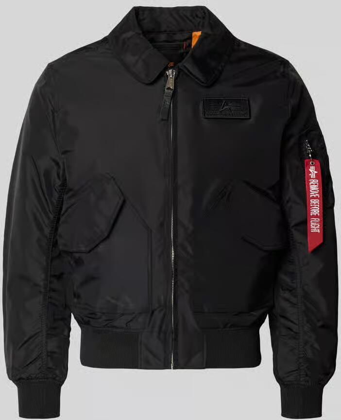 Alpha industries Regular fit bomberjack met Logopatch - Foto 2