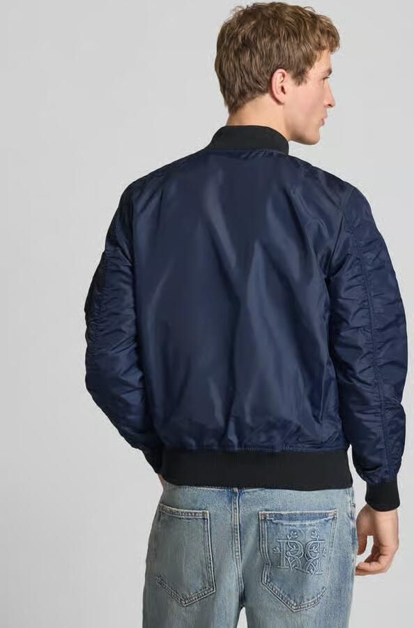 Alpha industries Regular fit bomberjack met Logopatch - Foto 8