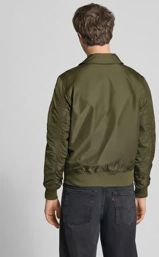 Alpha industries Regular fit bomberjack met Logopatch - Foto 3