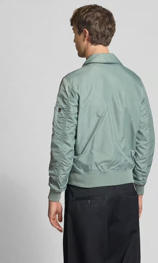 Alpha industries Regular fit bomberjack met Logopatch - Foto 3