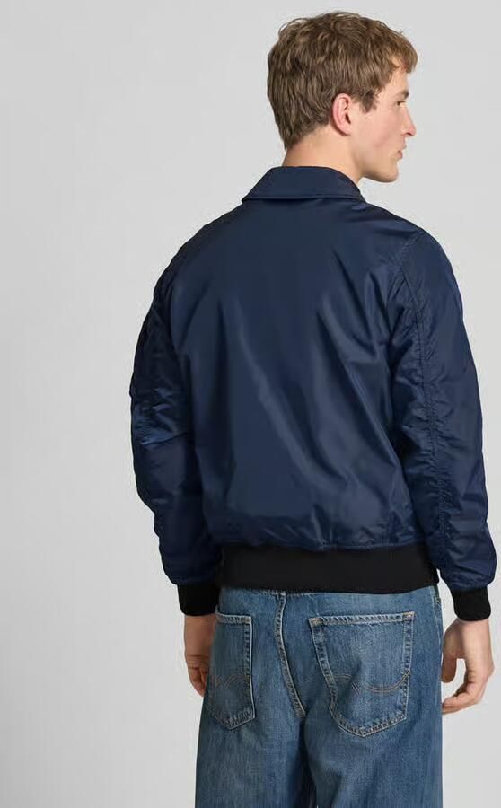 Alpha industries Regular fit bomberjack met Logopatch - Foto 2