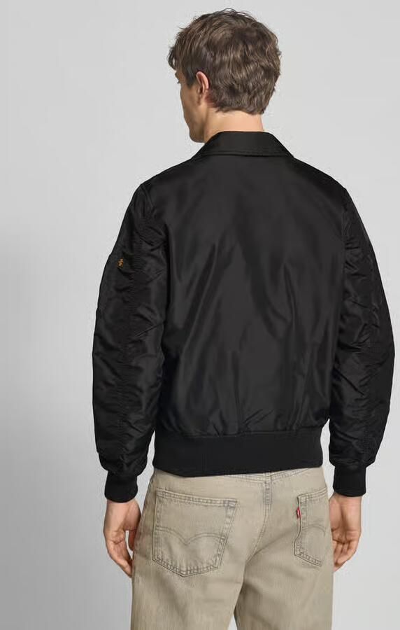 Alpha industries Regular fit bomberjack met Logopatch - Foto 3