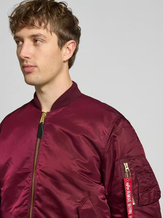 Alpha industries Regular fit bomberjack met opstaande kraag model 'Heritage'