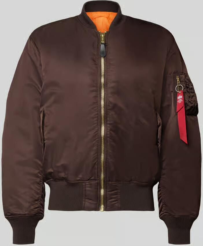 Alpha industries Regular fit bomberjack met opstaande kraag model 'Heritage' - Foto 3