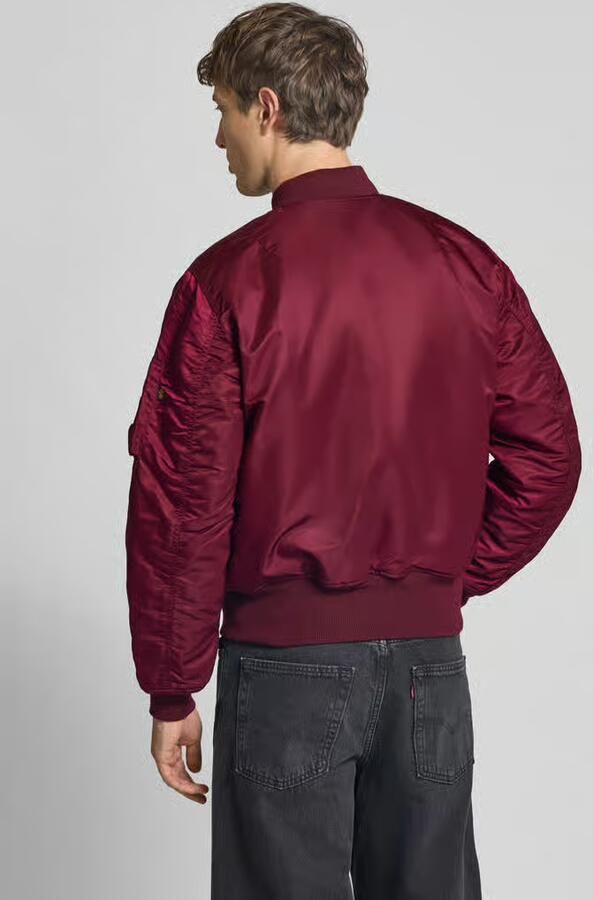 Alpha industries Regular fit bomberjack met opstaande kraag model 'Heritage' - Foto 2
