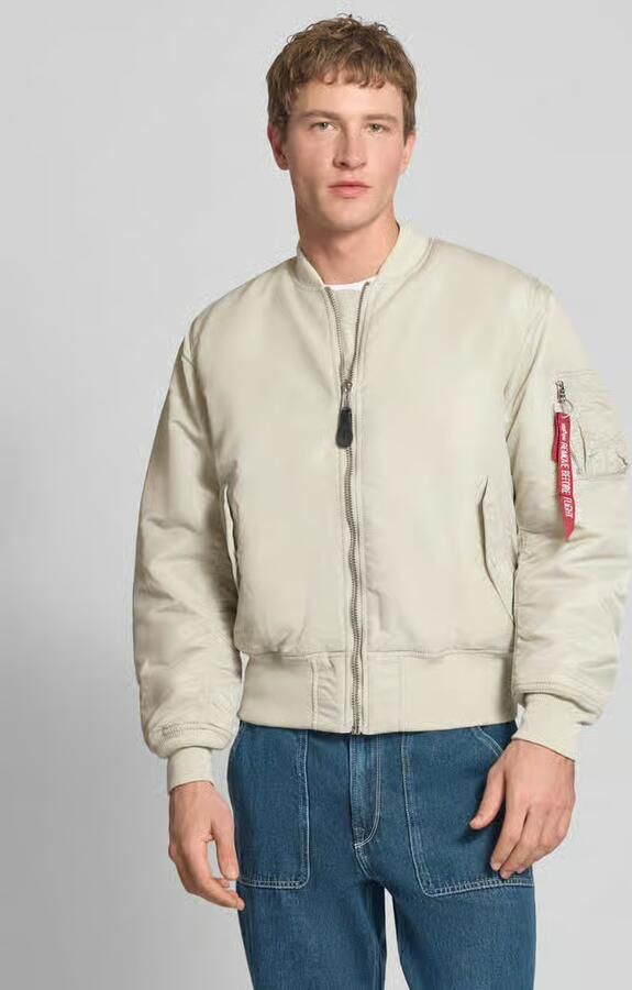 Alpha industries Regular fit bomberjack met opstaande kraag model 'Heritage' - Foto 3