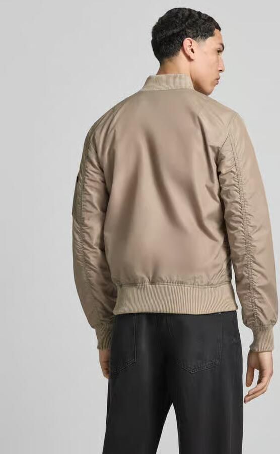 Alpha industries Klassieke Bomberjack met Ritssluiting Beige Heren - Foto 2