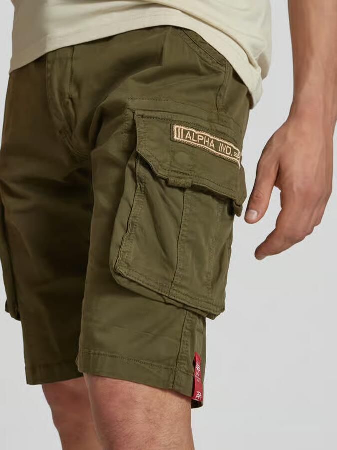 Alpha industries Crew Short Cargo shorts Kleding dark olive maat: 33 beschikbare maaten:29 30 31 32 33 38 - Foto 2