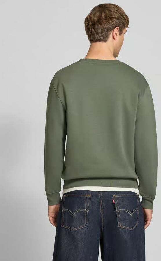 Alpha industries Regular fit sweatshirt van katoenmix met logoprint - Foto 8