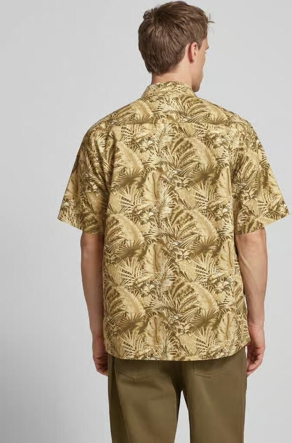 Alpha industries Relaxed fit vrijetijdsoverhemd met klepzak model 'Honolulu'