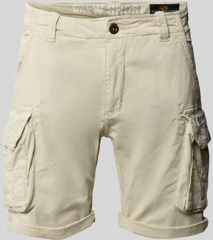 Alpha industries Short met cargozakken model 'CREW SHORT' - Foto 2