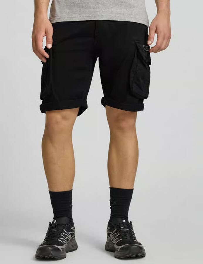 Alpha industries Regular fit korte cargobroek met labelstitching model 'CREW SHORT' - Foto 4