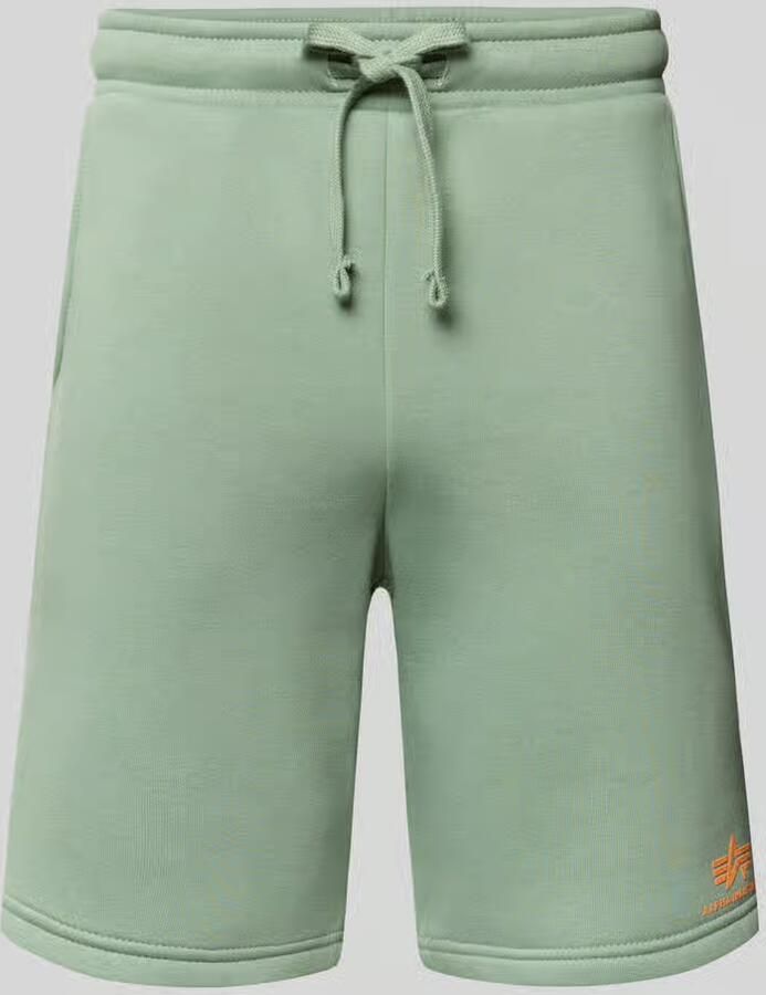 Alpha industries Short met steekzakken en logoprint - Foto 2