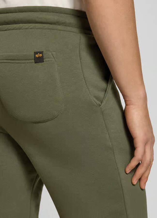 Alpha industries Sweatshorts met elastische band en tunnelkoord