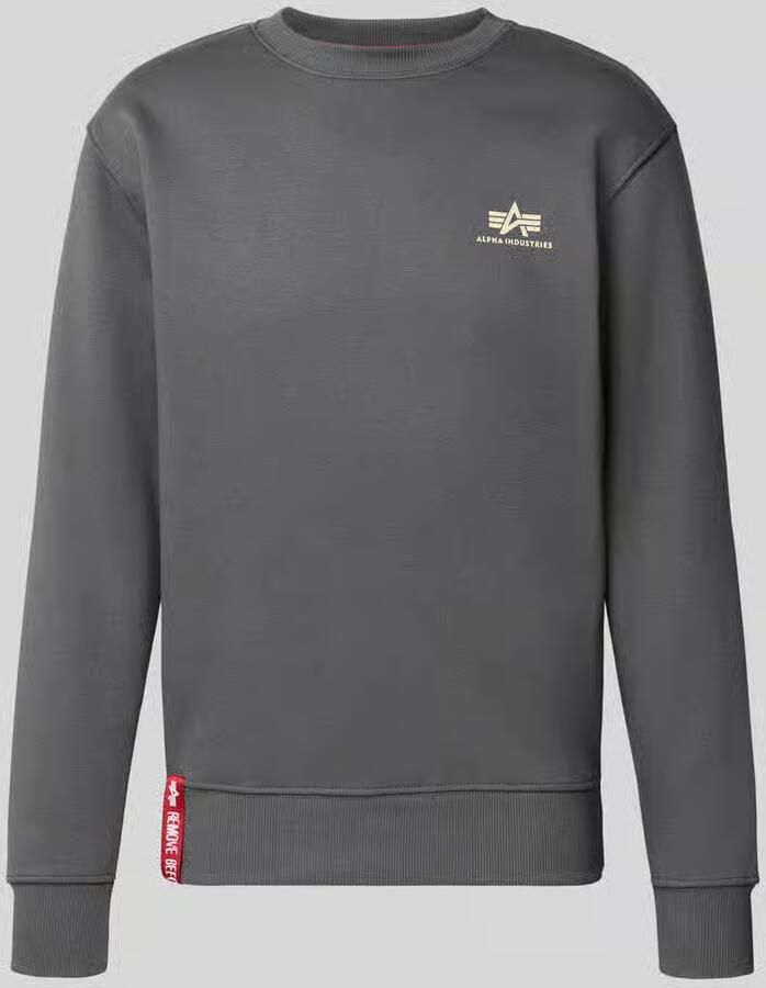Alpha Industries Sweater Men Sweatshirts Basic Sweater Small Logo
