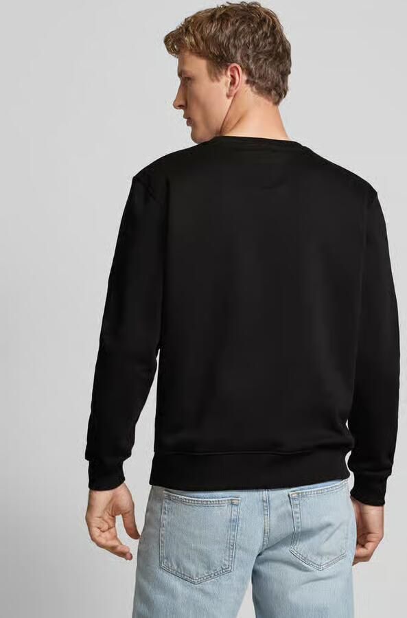 Alpha industries Bluza Basic Sweater Small Logo 188307 03 Zwart Heren - Foto 2