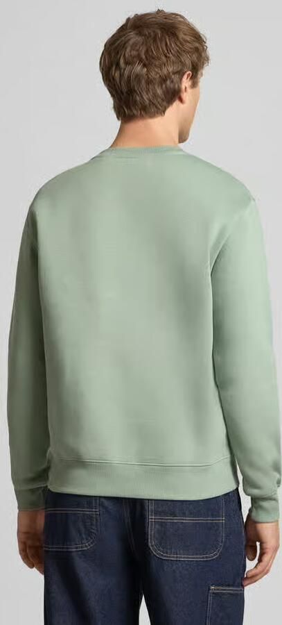 Alpha industries Sweatshirt met logo en ronde hals
